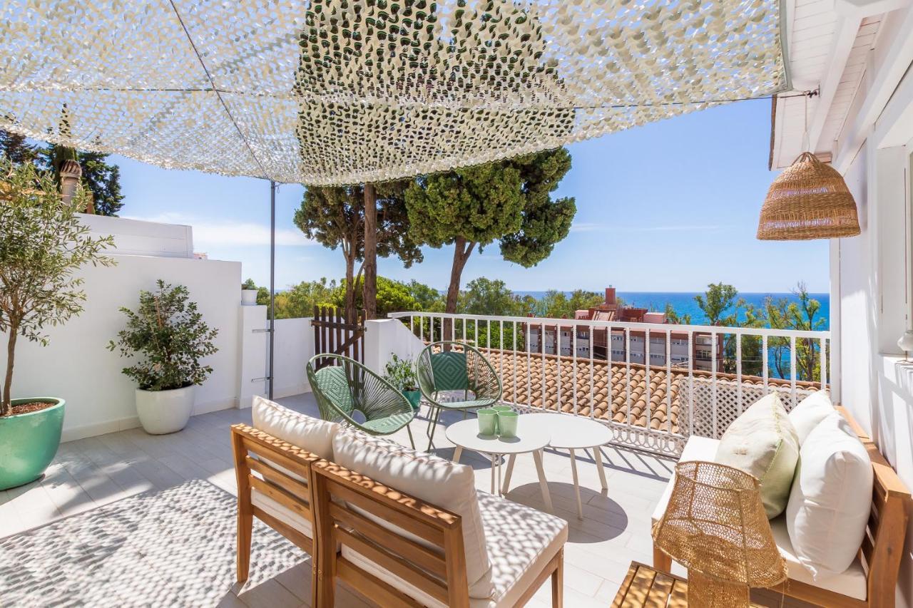 Casa De La Playa. Beach House With Magnificent Sea Màlaga Exteriér fotografie